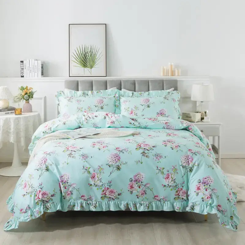 Duvet Cover Set-Hydrangea Flower
