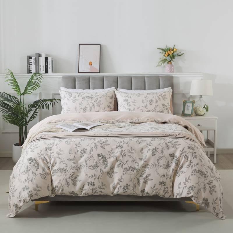 Duvet Cover Set-Milky White