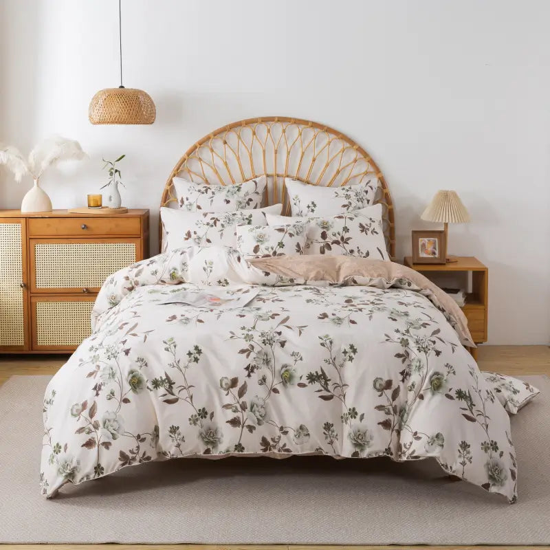 Duvet Cover Set-Serene Green