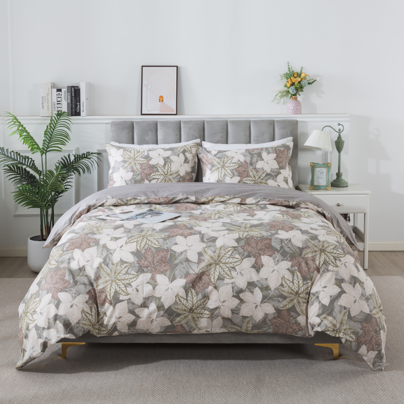 Duvet Cover Set-Vintage Leaves