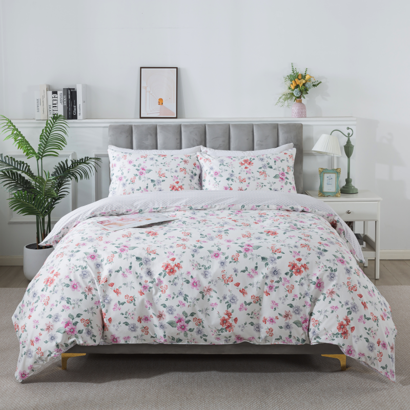 Duvet Cover Set-Morning Glories Flower